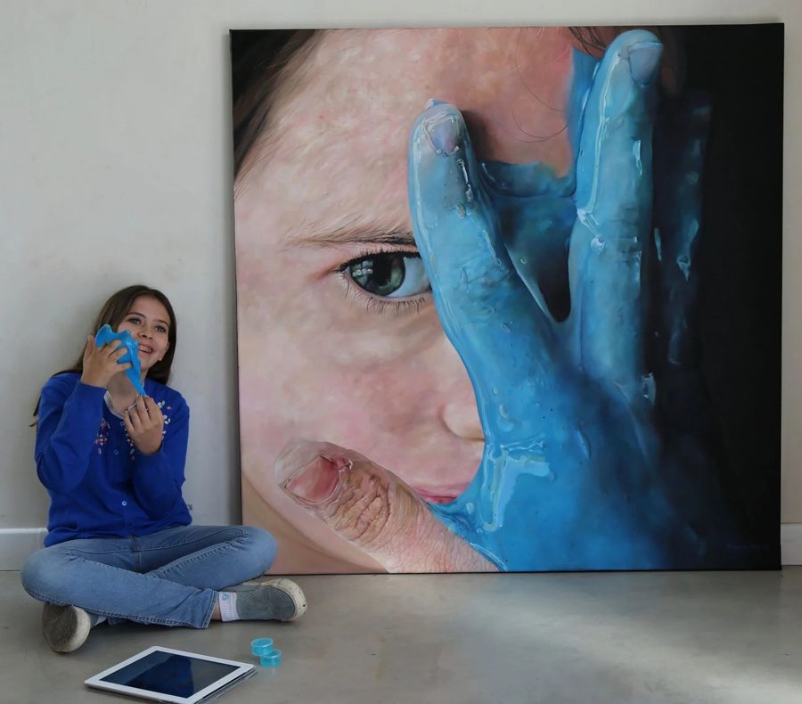 Untitled — Oil on canvas