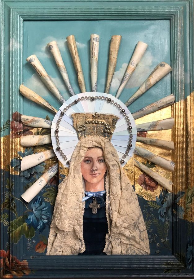 Mater · Rayos — Mixed media