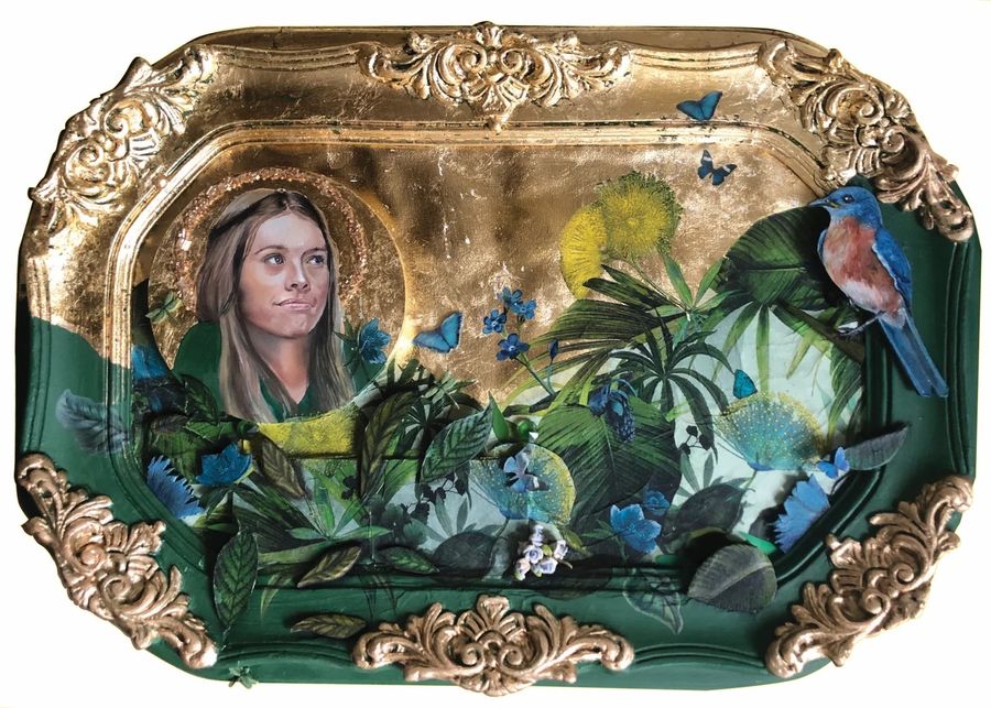 Virgen — Mixed media