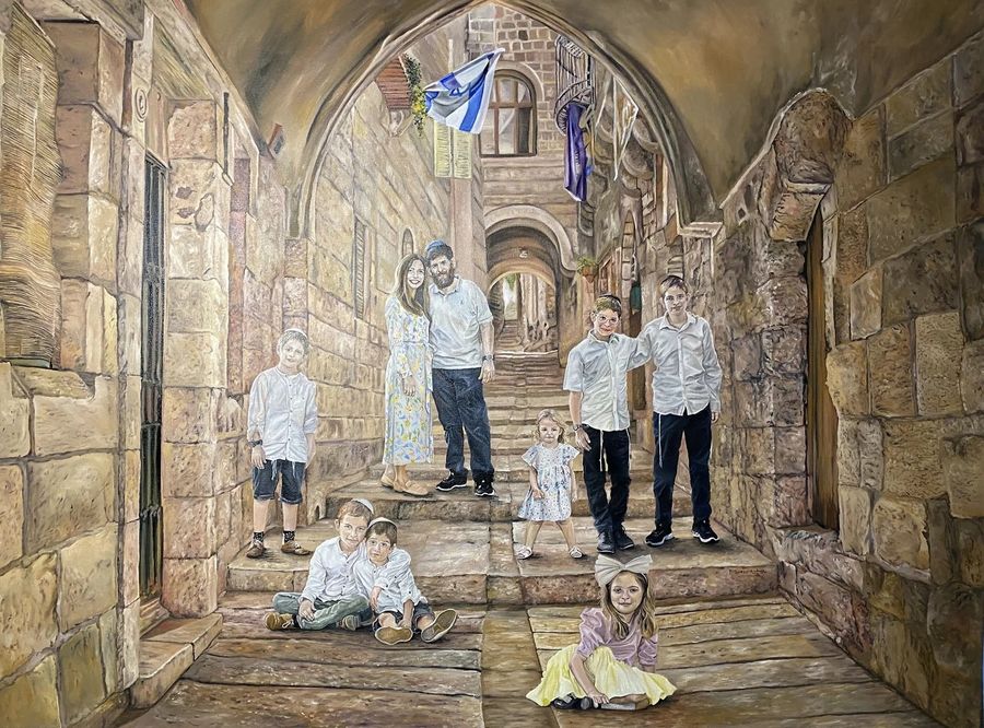 Familia — Oil on canvas