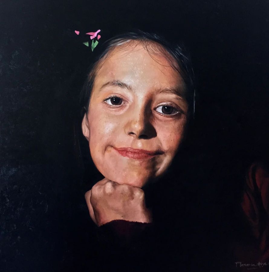 Niña — Oil on canvas