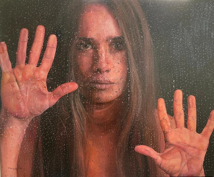 Self-Portrait — Oil on canvas