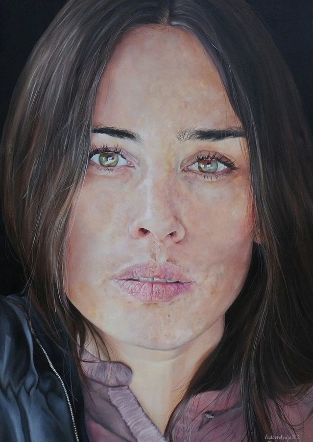 Self-Portrait — Oil on canvas