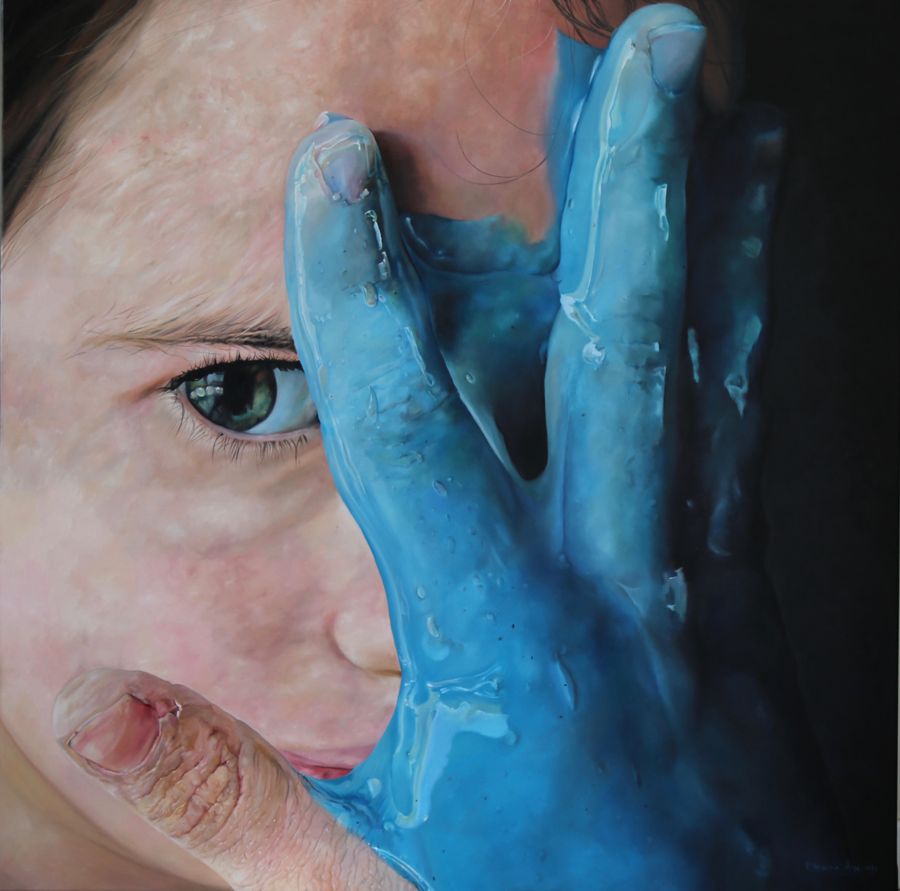 Hinge — Oil on canvas