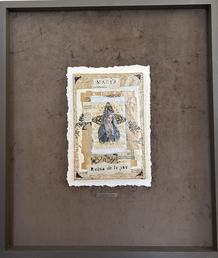 Mater XIII — Painting and collage